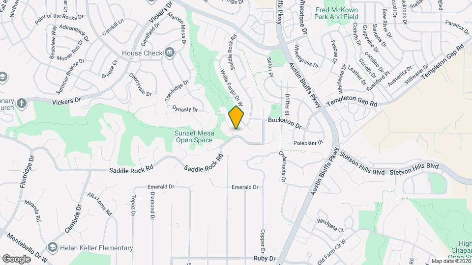 5613 Bridlespur Ridge Pl Map and Location Details