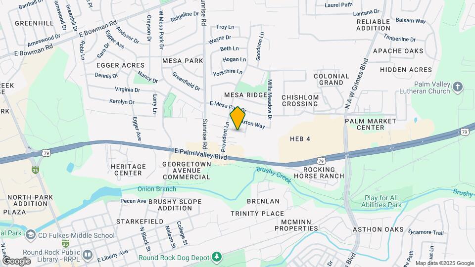 1309 Westcott Dr Mapa y Detalles de la Ubicación