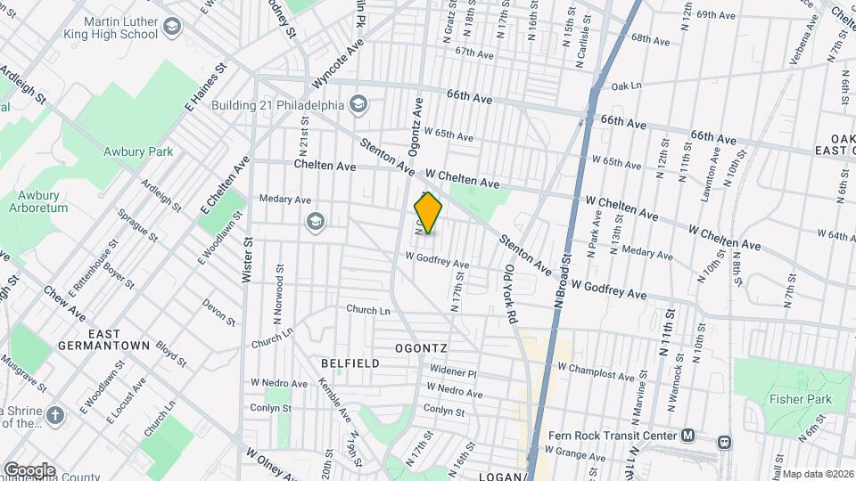 6228 N 18th St Mapa y Detalles de la Ubicación