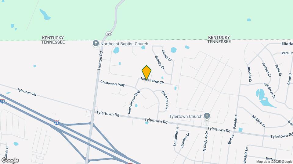 4021 New Grange Cir Map and Location Details