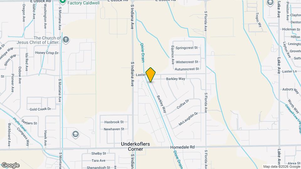 5002 Barkley Way Mapa y Detalles de la Ubicación
