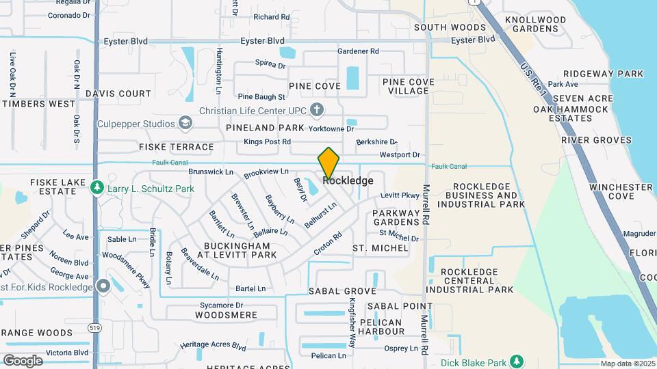874 Brookview Ln Map and Location Details