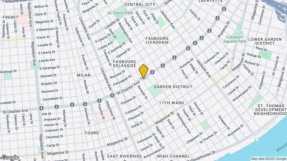 1545 6th St, Unit E Map and Location Details
