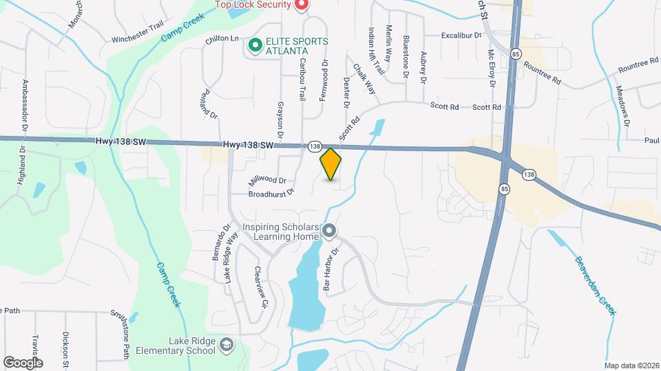 1099 Sugarcreek Way Map and Location Details