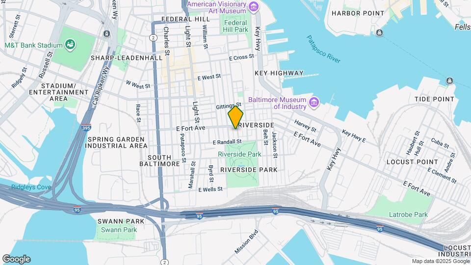 1508 Riverside Ave Map and Location Details