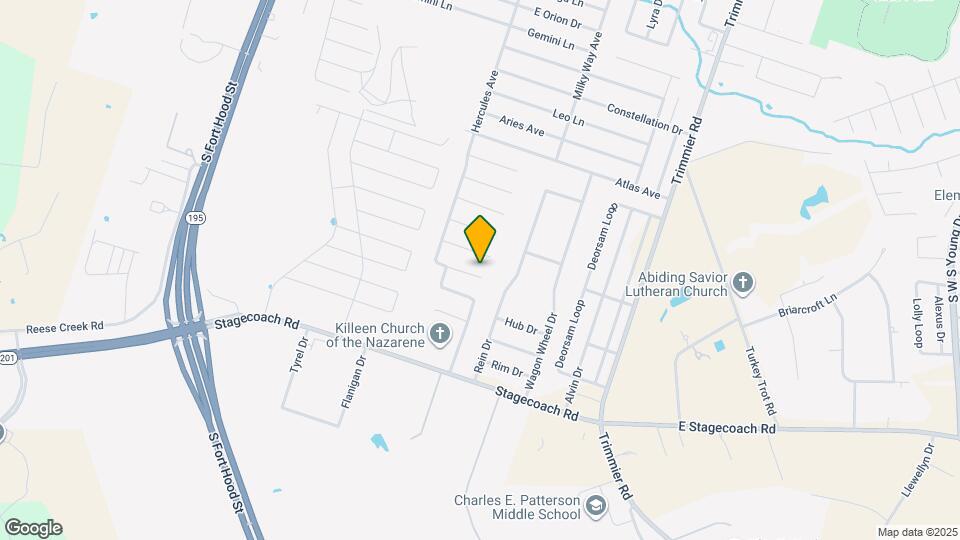 907 Hickok Dr Map and Location Details