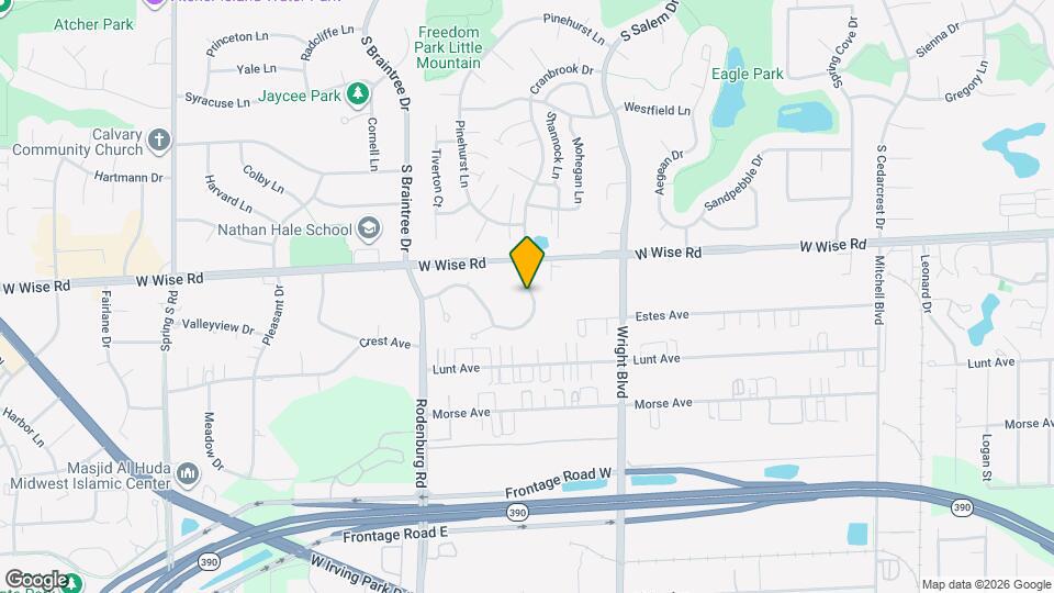 1258 Cranbrook Dr Map and Location Details