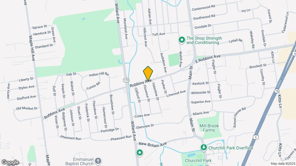 133 Robbins Ave Map and Location Details