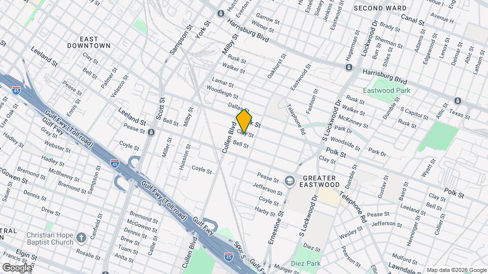 4202 Clay St Mapa y Detalles de la Ubicación
