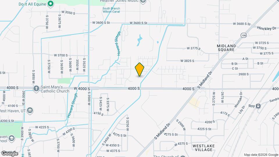 3243 W 3875 S Map and Location Details