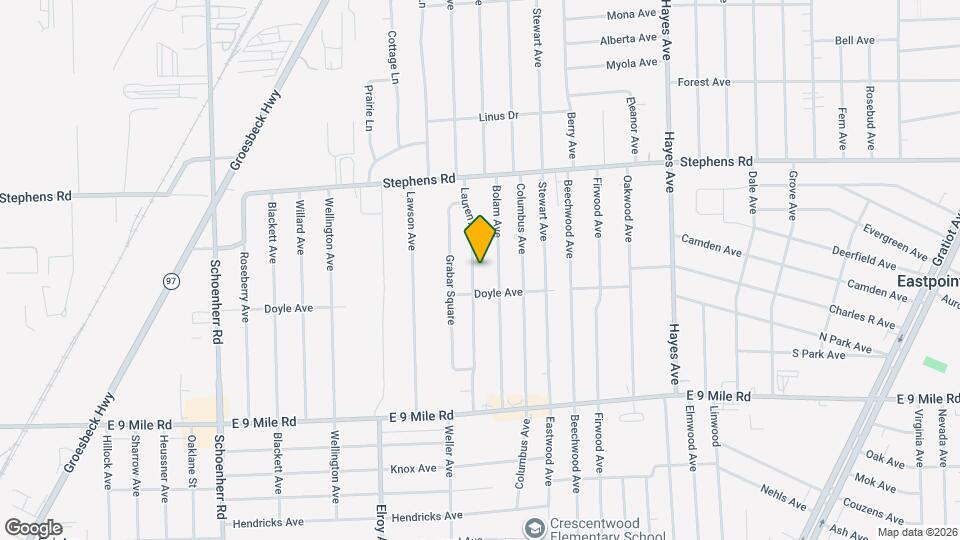 23548 Lauren Ave Map and Location Details