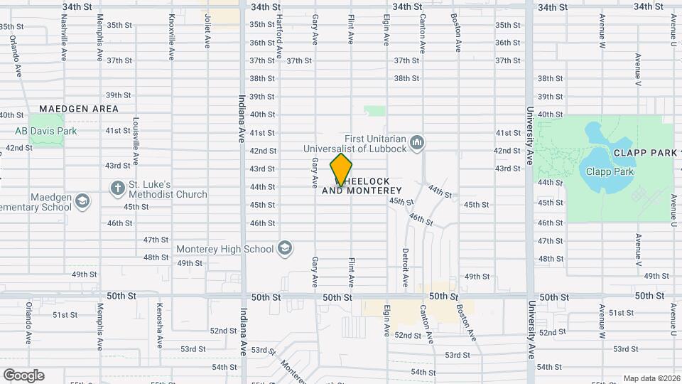 3105 44th St Map and Location Details