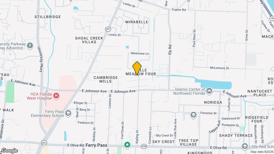 8511 Belle Meadow Blvd Map and Location Details