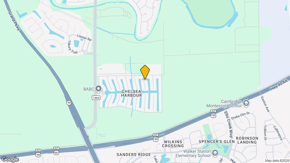 14207 Hawkesbury Ct Mapa y Detalles de la Ubicación