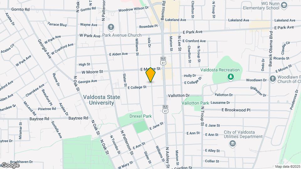 312 E College St Map and Location Details