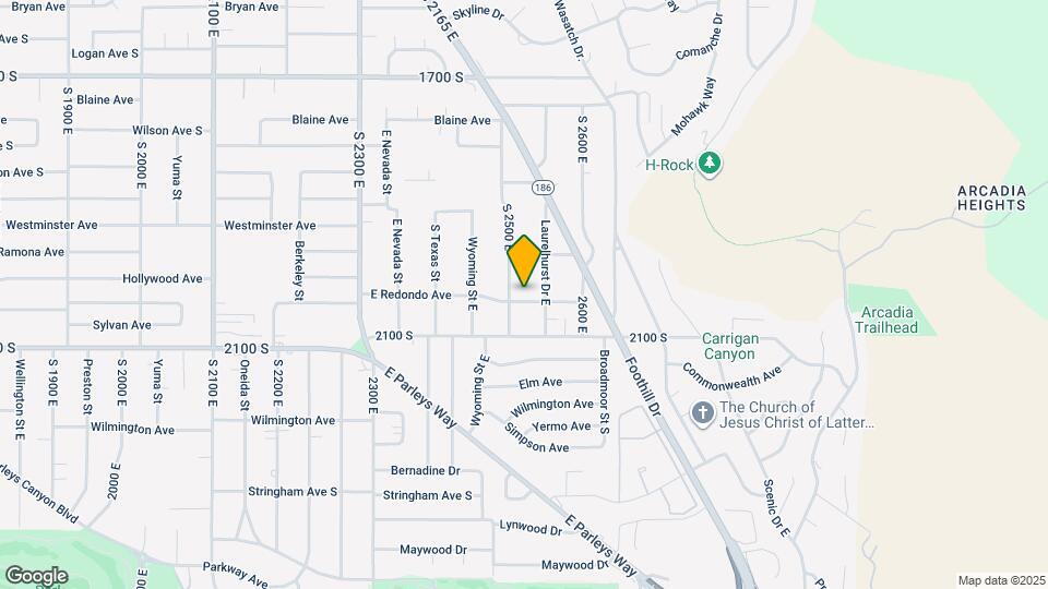 2517 E Redondo Ave S Map and Location Details