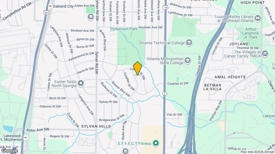 1716 Lisbon Dr SW Map and Location Details