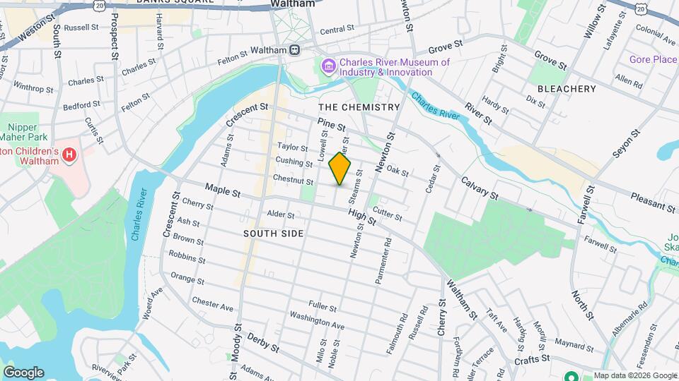 70 Gardner St, Unit 1 Mapa y Detalles de la Ubicación