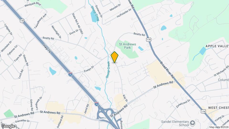 6007 Village Creek Dr Map and Location Details