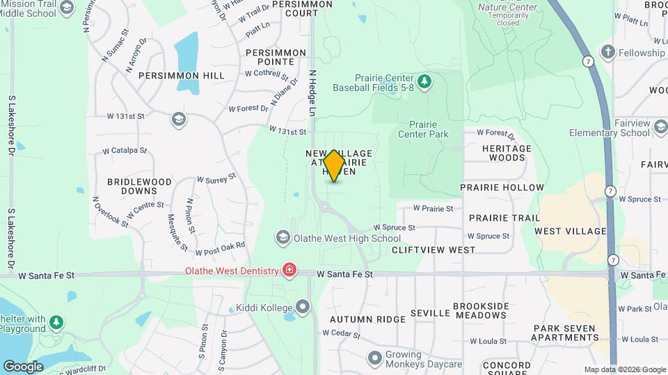 1950 W Surrey St Map and Location Details