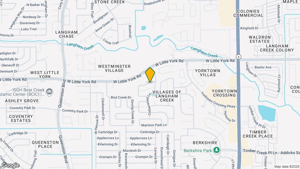 16527 Beckland Ln Map and Location Details