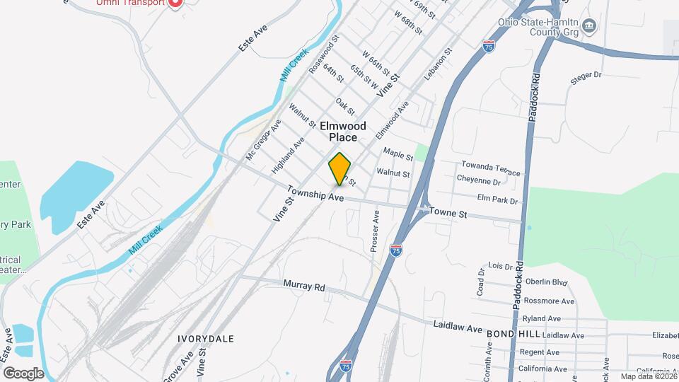 5912 Elmwood Ave Map and Location Details