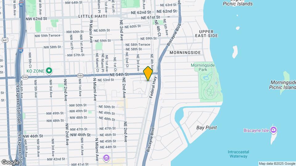 5214 NE 3rd Ct Map and Location Details