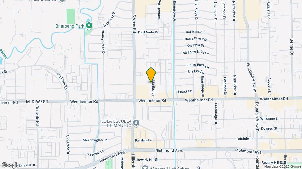 2660 Marilee Ln Map and Location Details