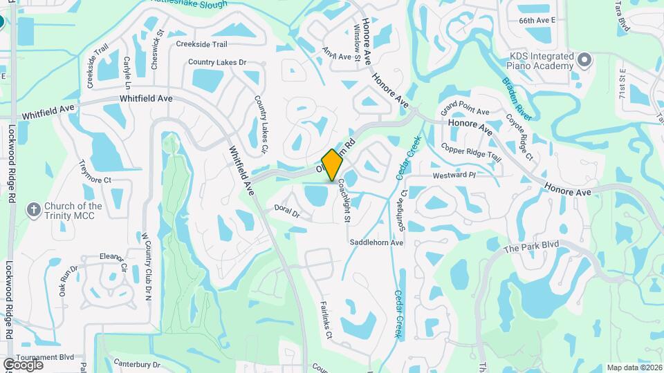 7186 Lakeside Dr Map and Location Details