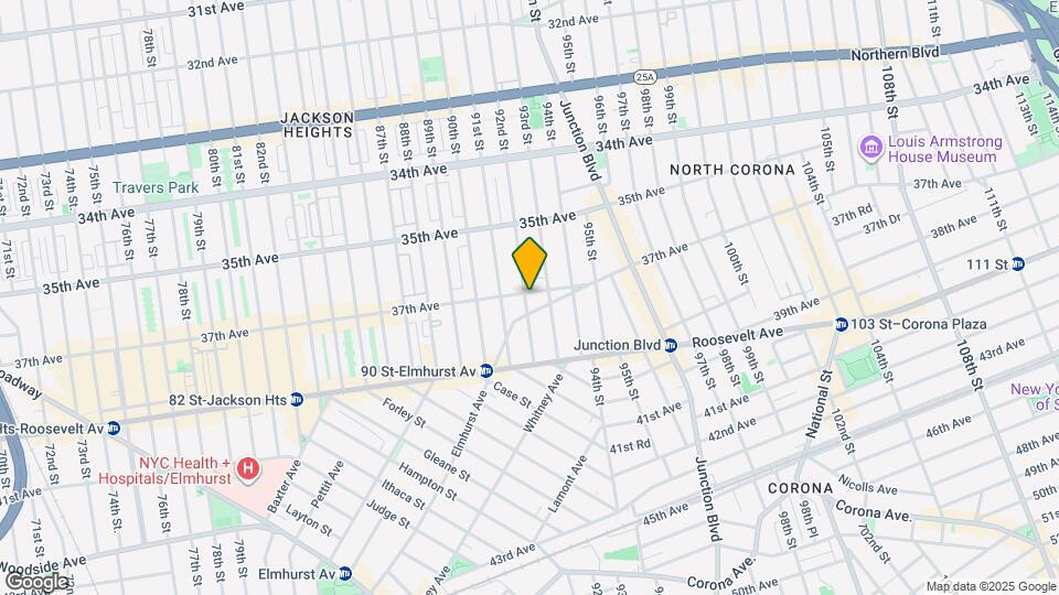 92-02-92-37 37th Ave Map and Location Details