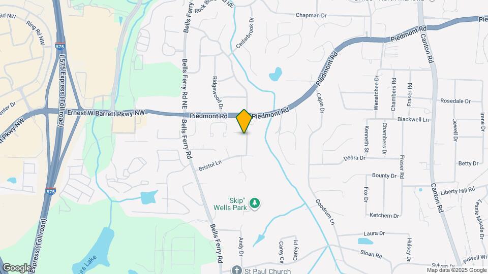 2515 Cottonwood Dr Map and Location Details