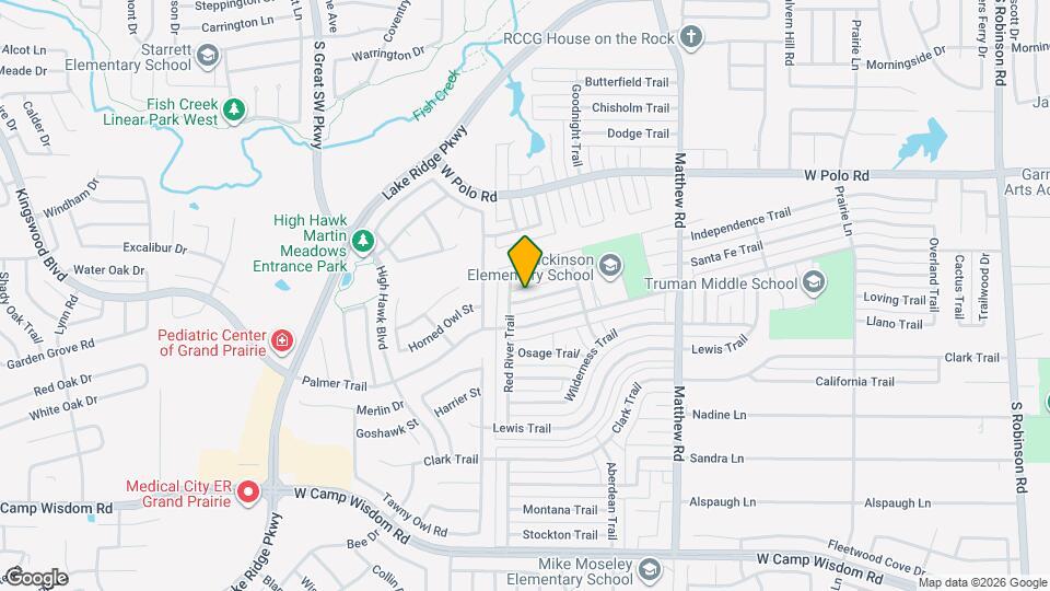 2114 Alder Trail Map and Location Details