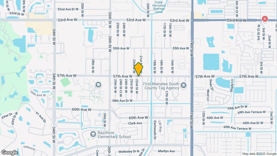 5705 22nd St W Map and Location Details