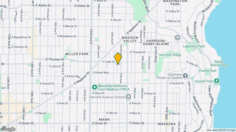 129 27th Ave E, Unit 127 27th Ave E Seattle, WA 98112 Mapa y Detalles de la Ubicación