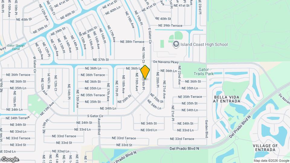 3527 NE 19th Pl Map and Location Details