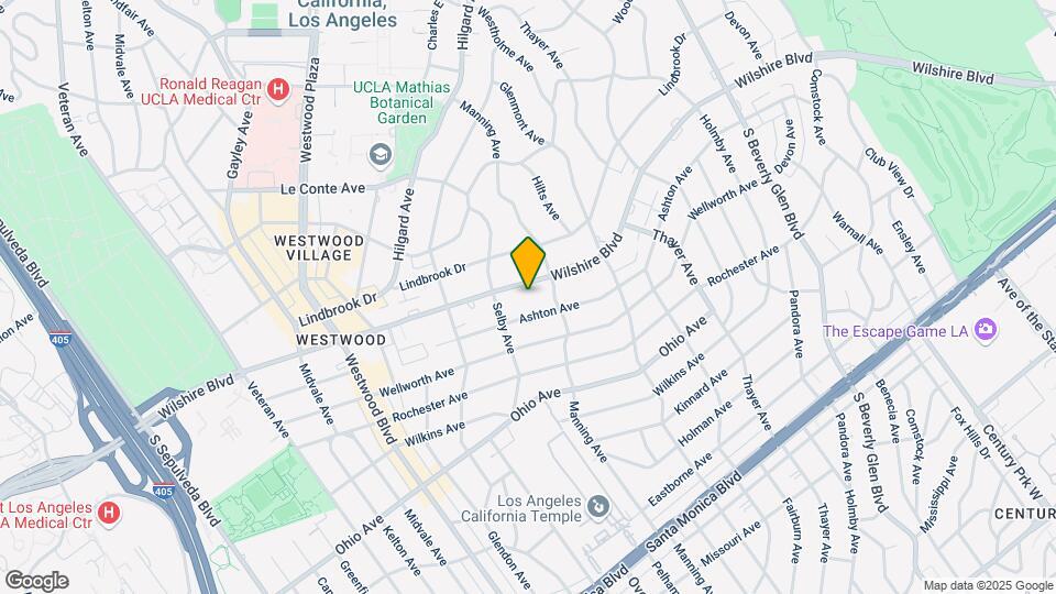 10724 Wilshire Blvd Map and Location Details