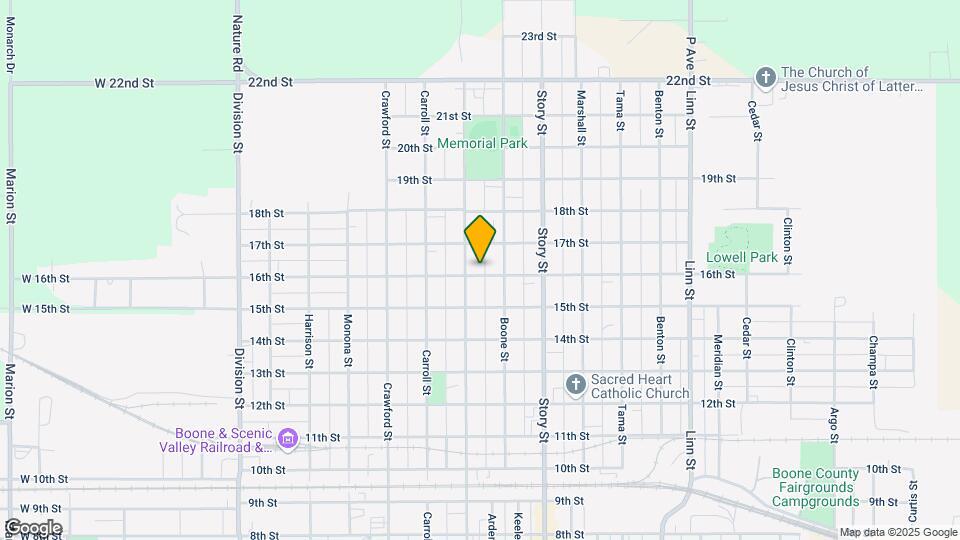 715 16th St Map and Location Details