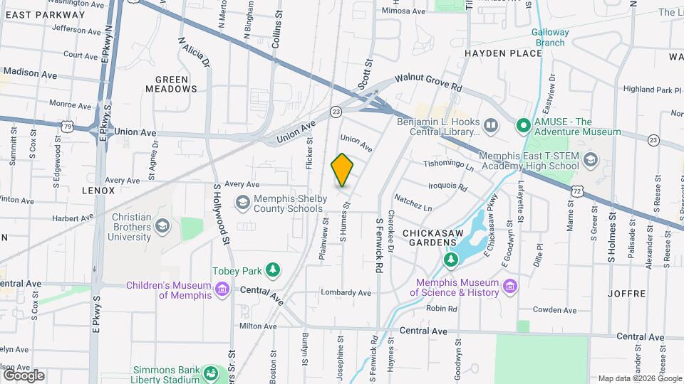 80 S Larchmont Dr Map and Location Details