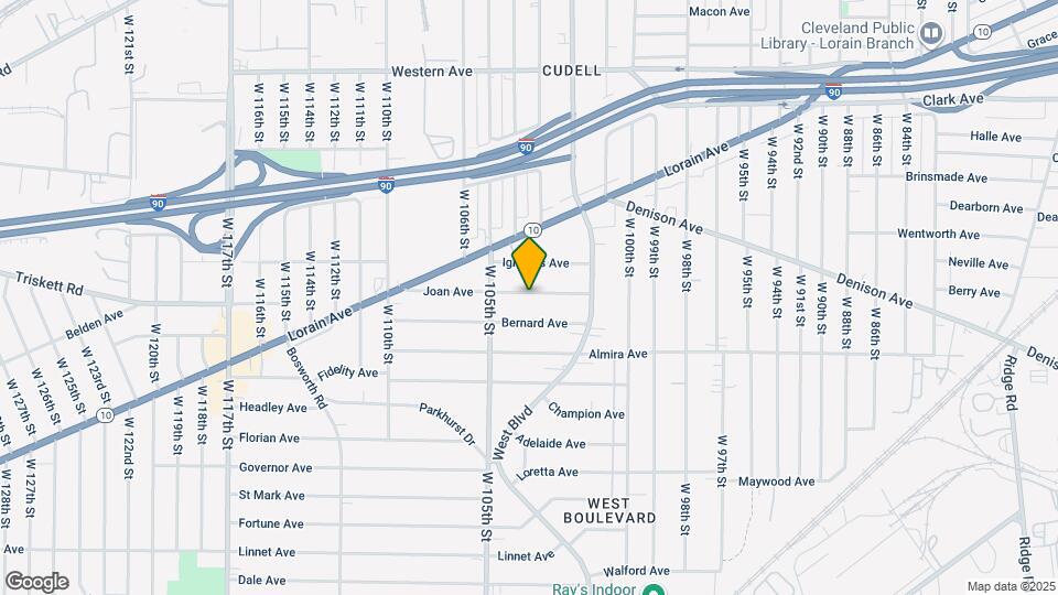 10325 Joan Ave Map and Location Details