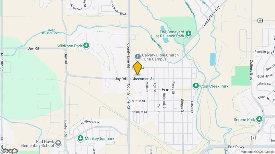 705 Cheesman St Map and Location Details