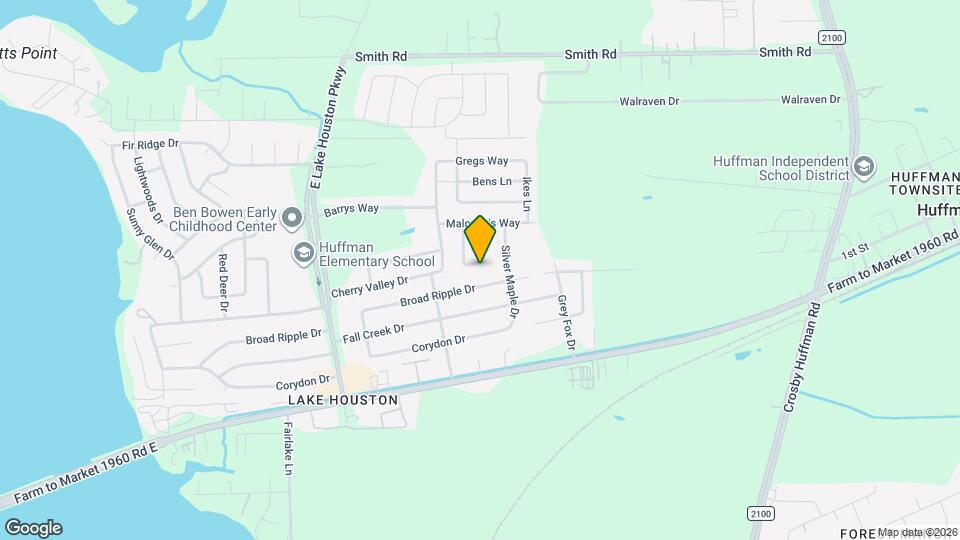 24826 Broad Pine Dr Mapa y Detalles de la Ubicación