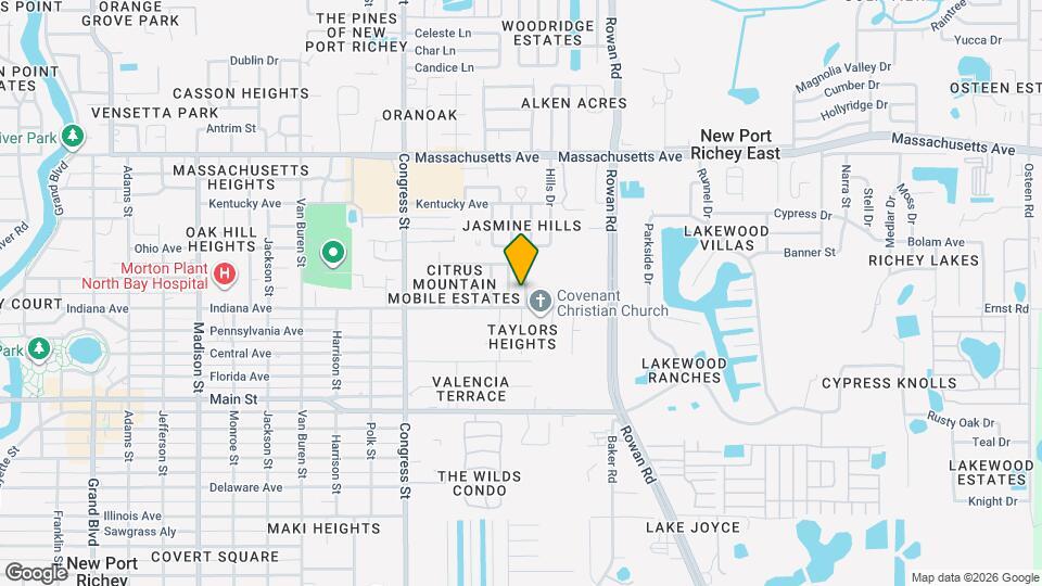 6603 Crossbow Ln Map and Location Details