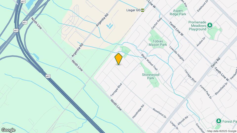 7333 Cork Tree Row Map and Location Details