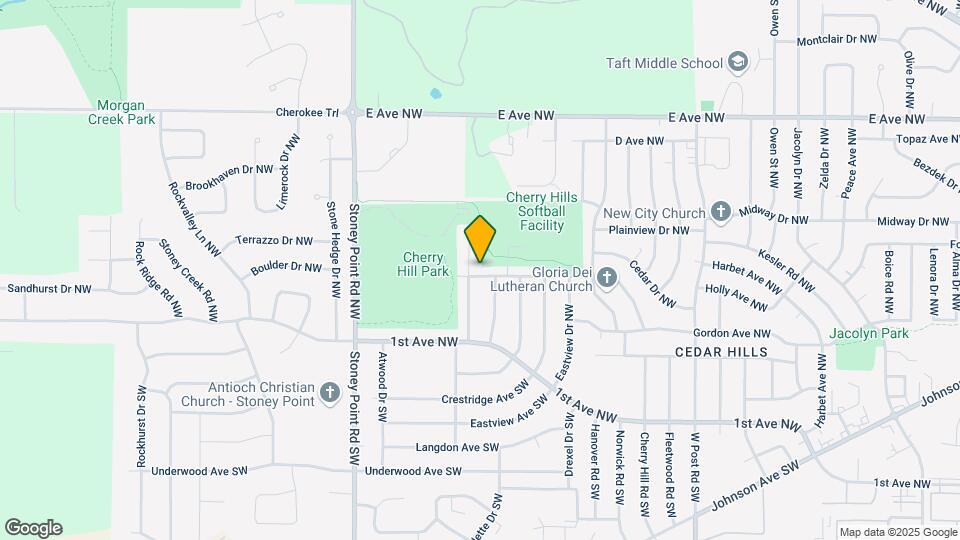 6032 Sharon Ln NW Map and Location Details