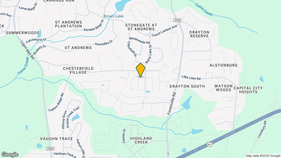 2413 Havenfaire Ln Map and Location Details