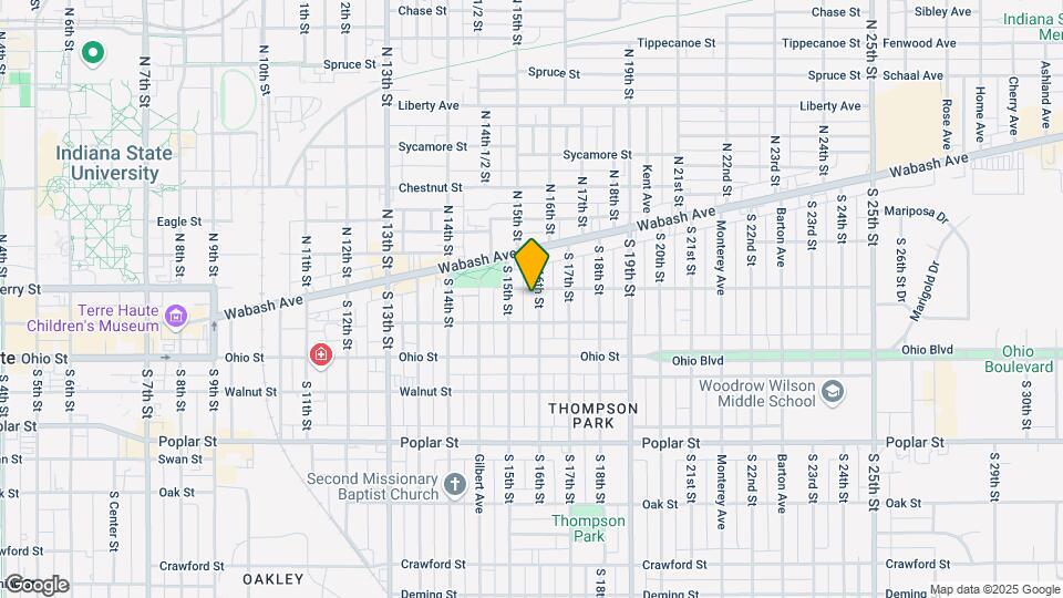 53 S 16th St Map and Location Details