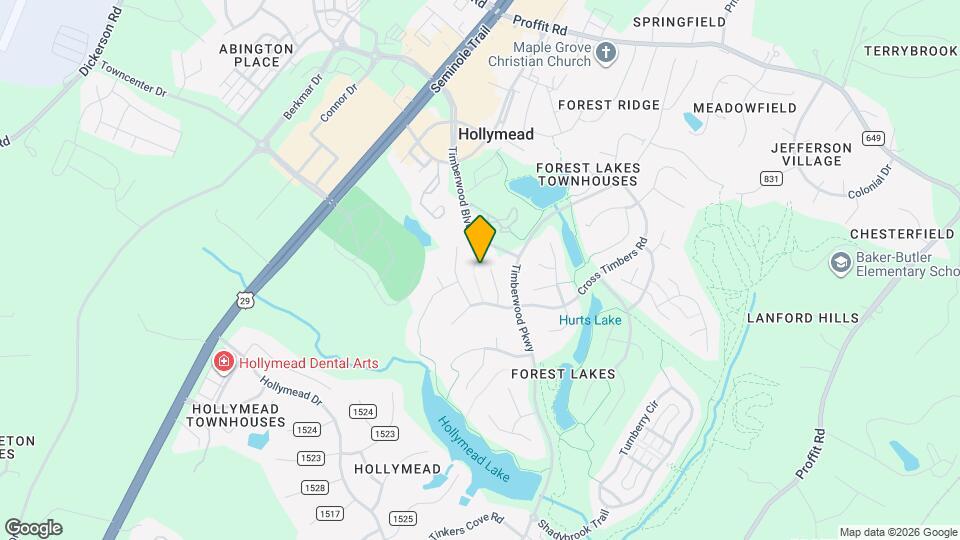 3176 Crossfield Ln Map and Location Details
