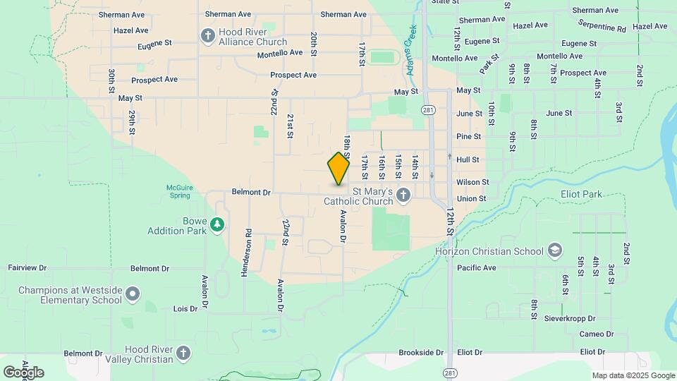 1808 Belmont Ave-Unit -1808 Belmont Ave Apt #1 Mapa y Detalles de la Ubicación