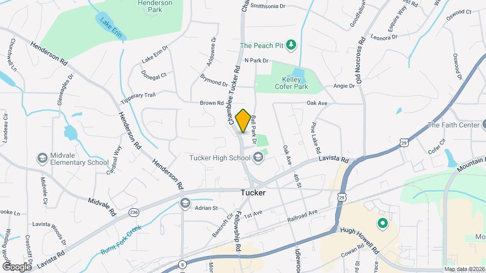5026 Chamblee Tucker Rd Map and Location Details