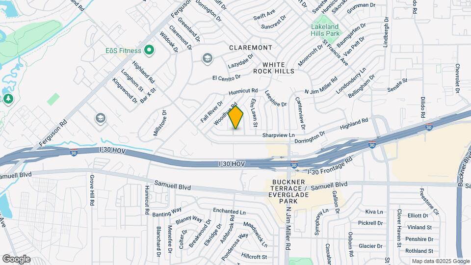2707 Sharpview Ln Map and Location Details
